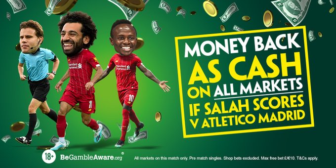 power salah free bets