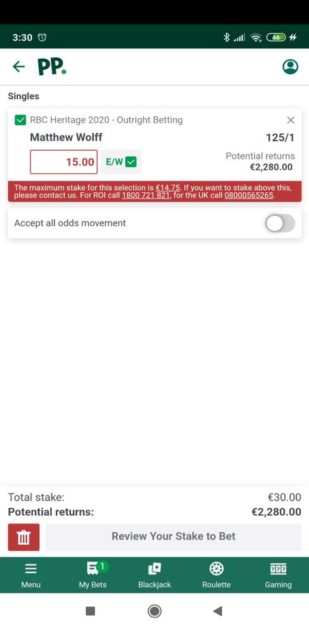 mcmanus power wolff 125 to 1